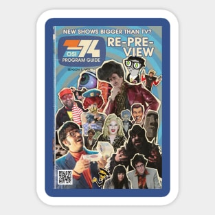 Program Guide Sticker